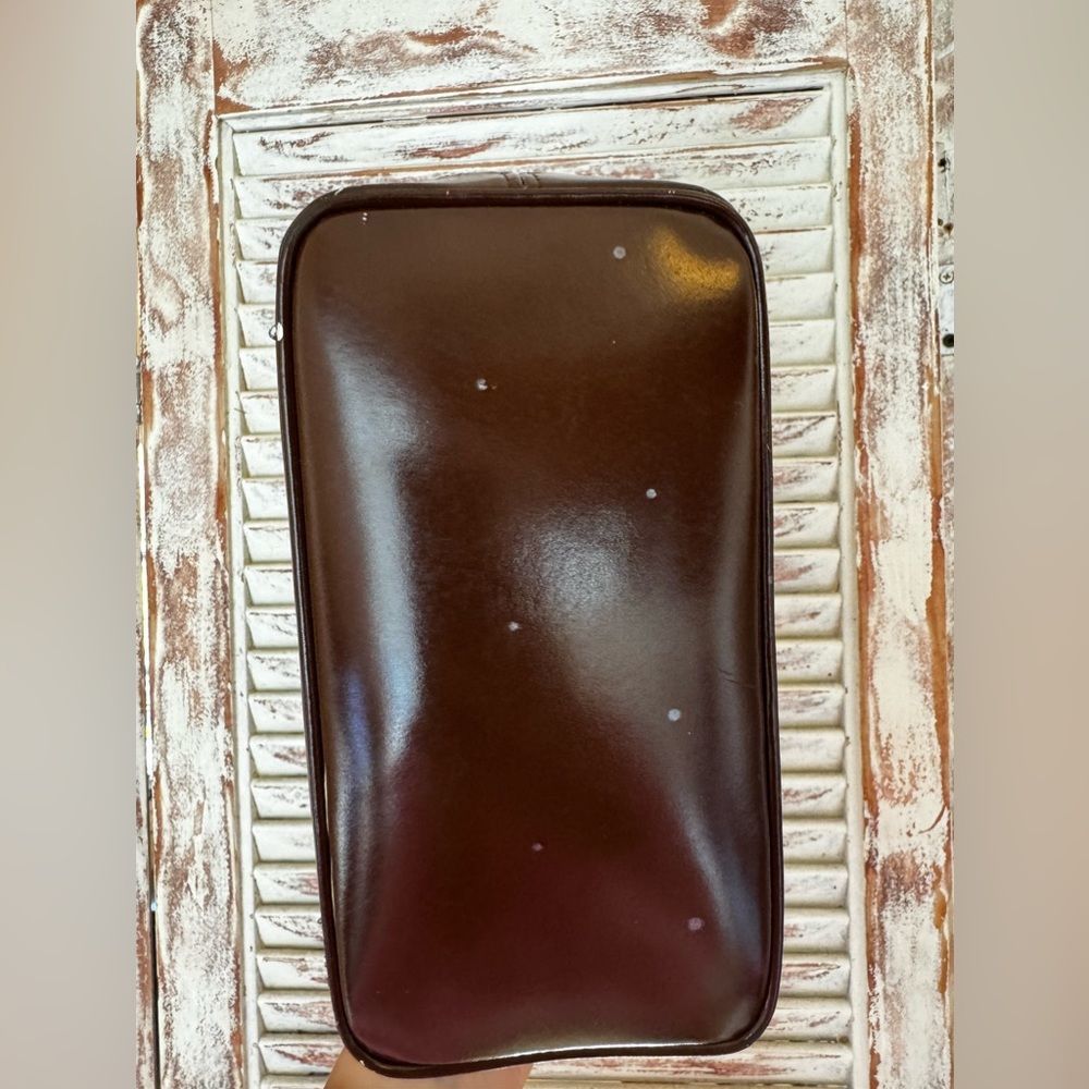 AUTH YSL VINTAGE BURGUNDY BAG