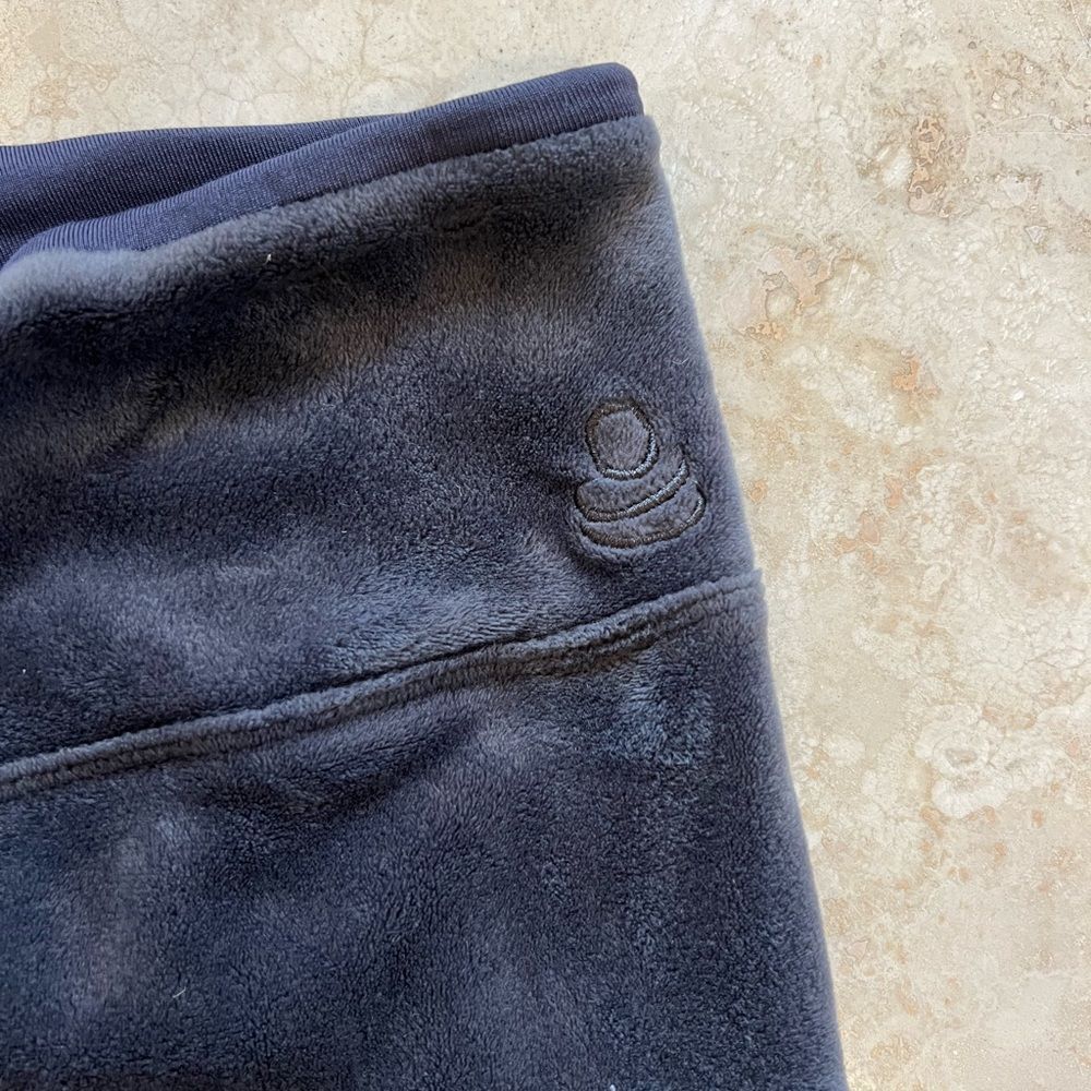Grey Velour Pants XS