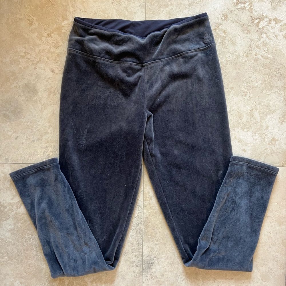 Grey Velour Pants XS