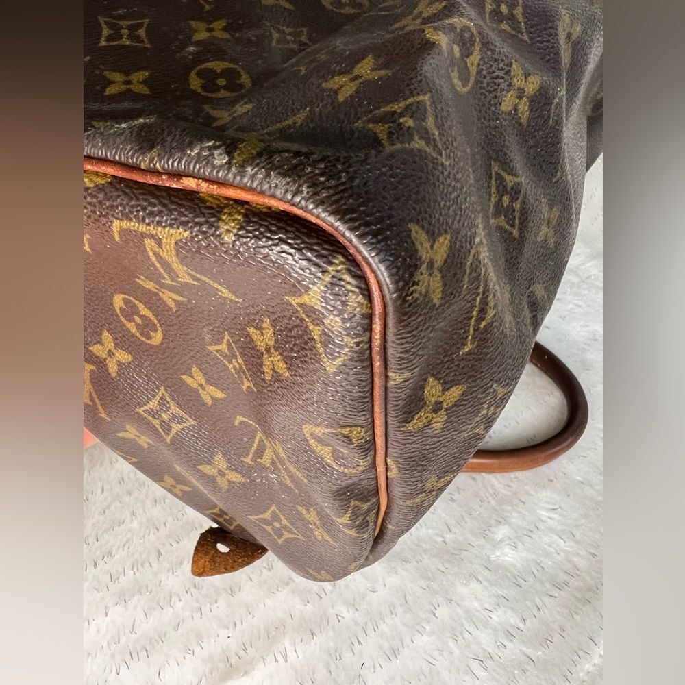 AUTH LOUIS VUITTON MONOGRAM SPEEDY 30