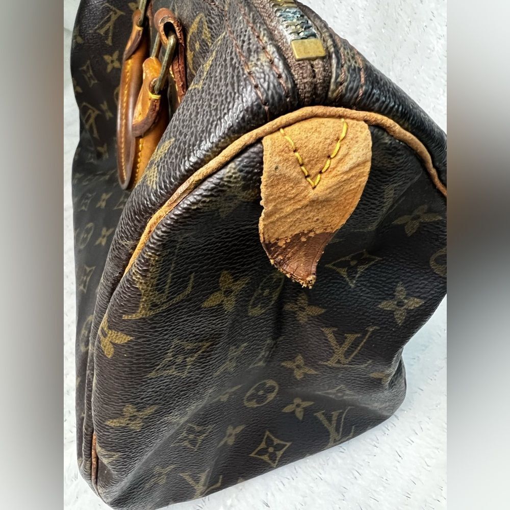 AUTH LOUIS VUITTON MONOGRAM SPEEDY 30