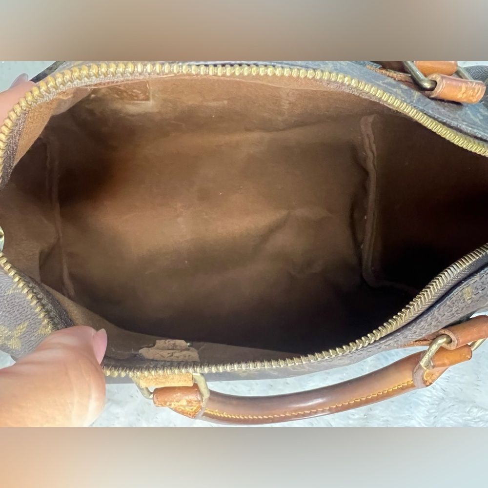 AUTH LOUIS VUITTON MONOGRAM SPEEDY 30