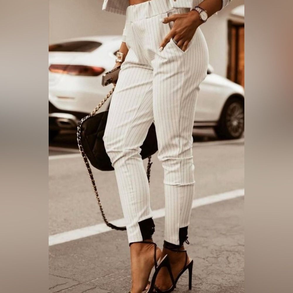 Two Piece Set Jogger with Cropped Jacket