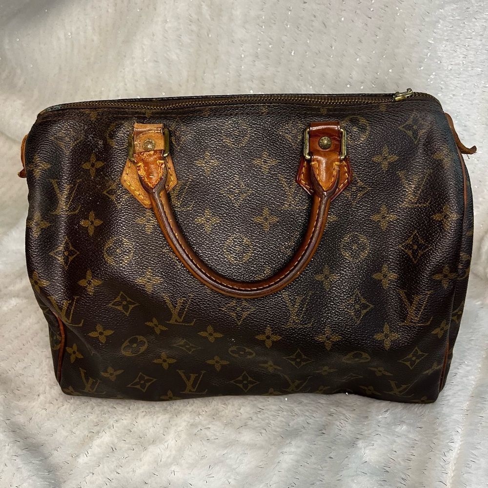 AUTH LOUIS VUITTON MONOGRAM SPEEDY 30