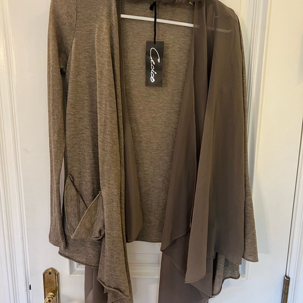 NWT!!!! Gorgeous sweater with infinity scarf