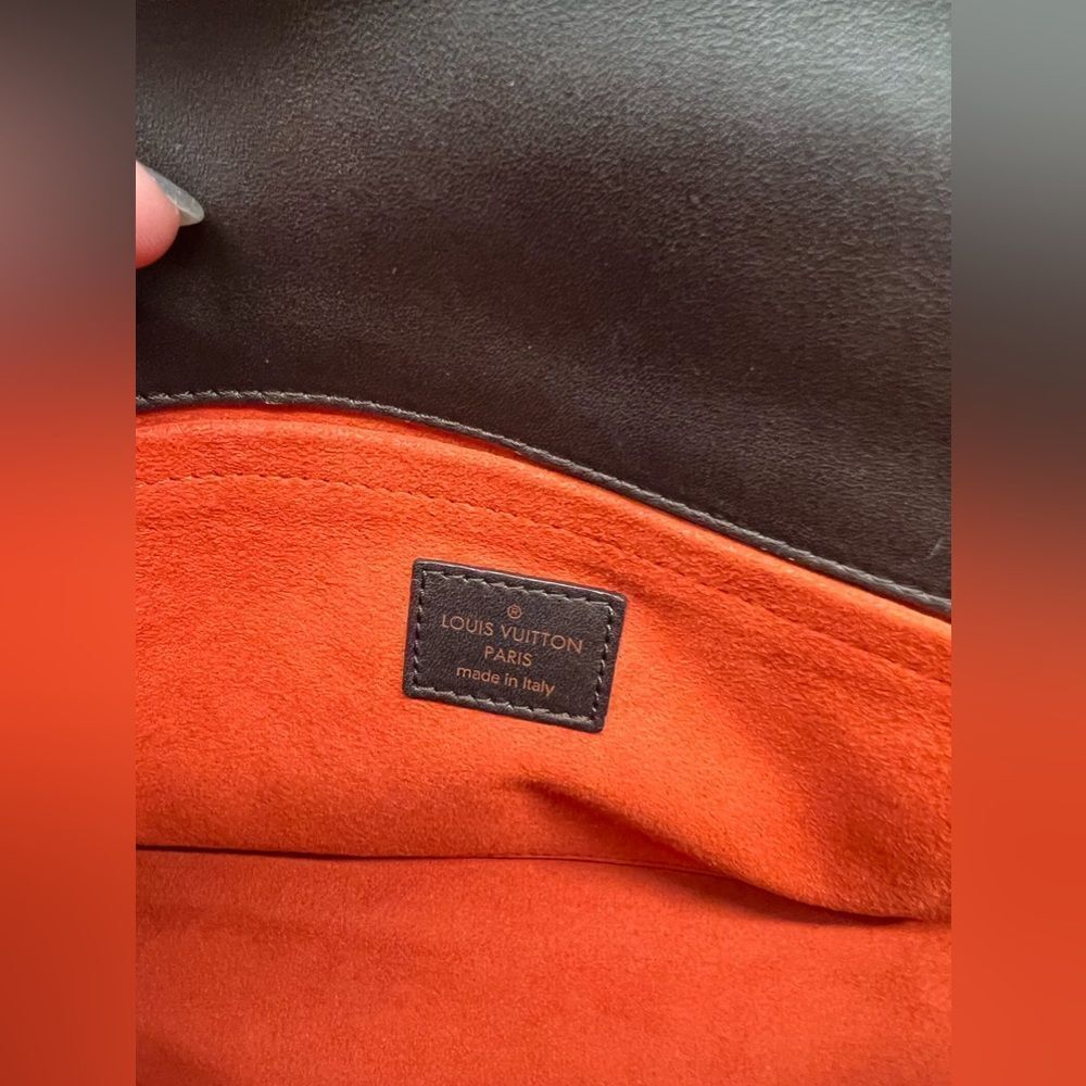 AUTH LOUIS VUITTON DAMIER SAUVAGE PONY HAIR BAG