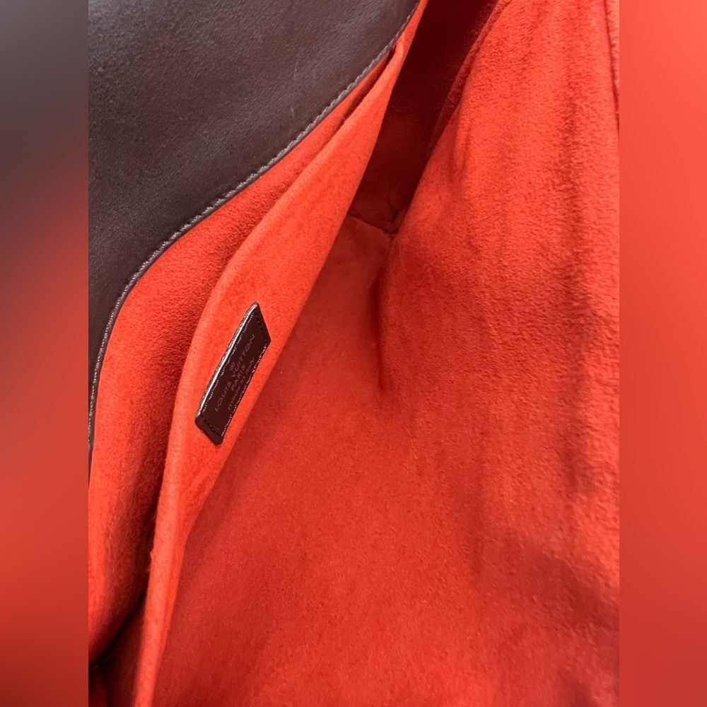 AUTH LOUIS VUITTON DAMIER SAUVAGE PONY HAIR BAG