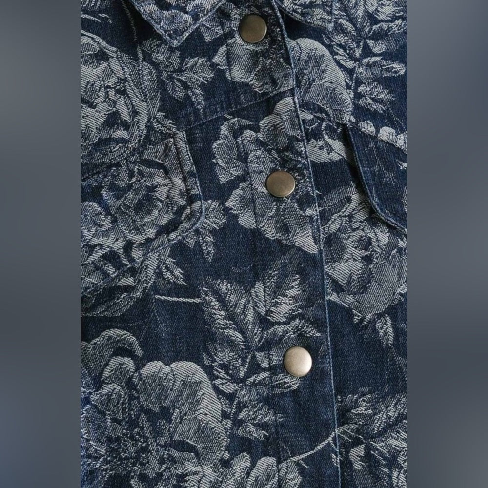 JACQUARD DENIM JACKET