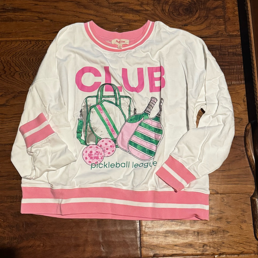 PICKLEBALL LEAGUE CLUB SWEATSHIRT