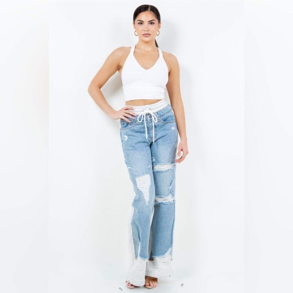SWEATPANTS JEANS