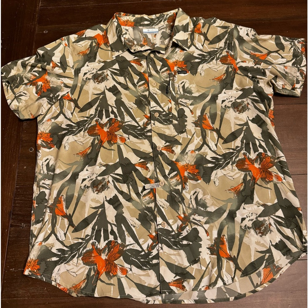 COLUMBIA lightweight men’s shirt – extra large