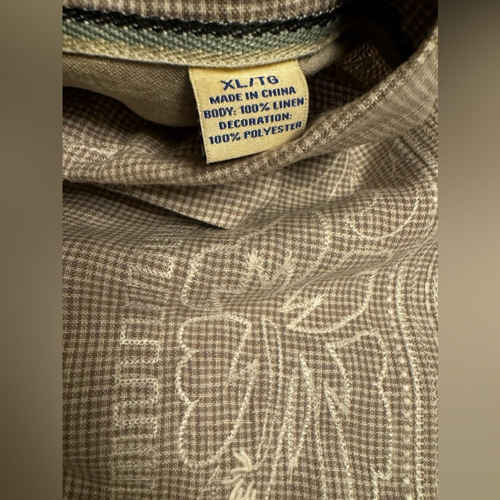 Tommy Bahama linen men’s shirt – extra large