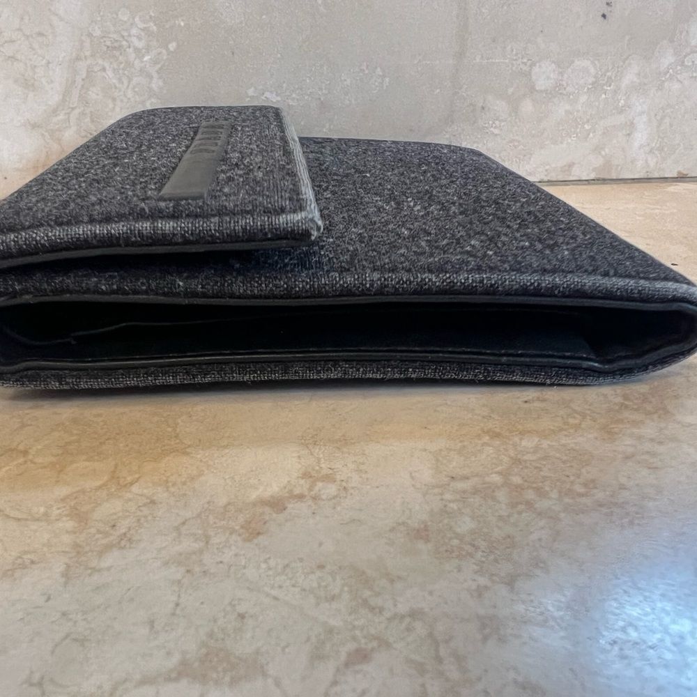 AUTH PRADA WALLET- bifold gray