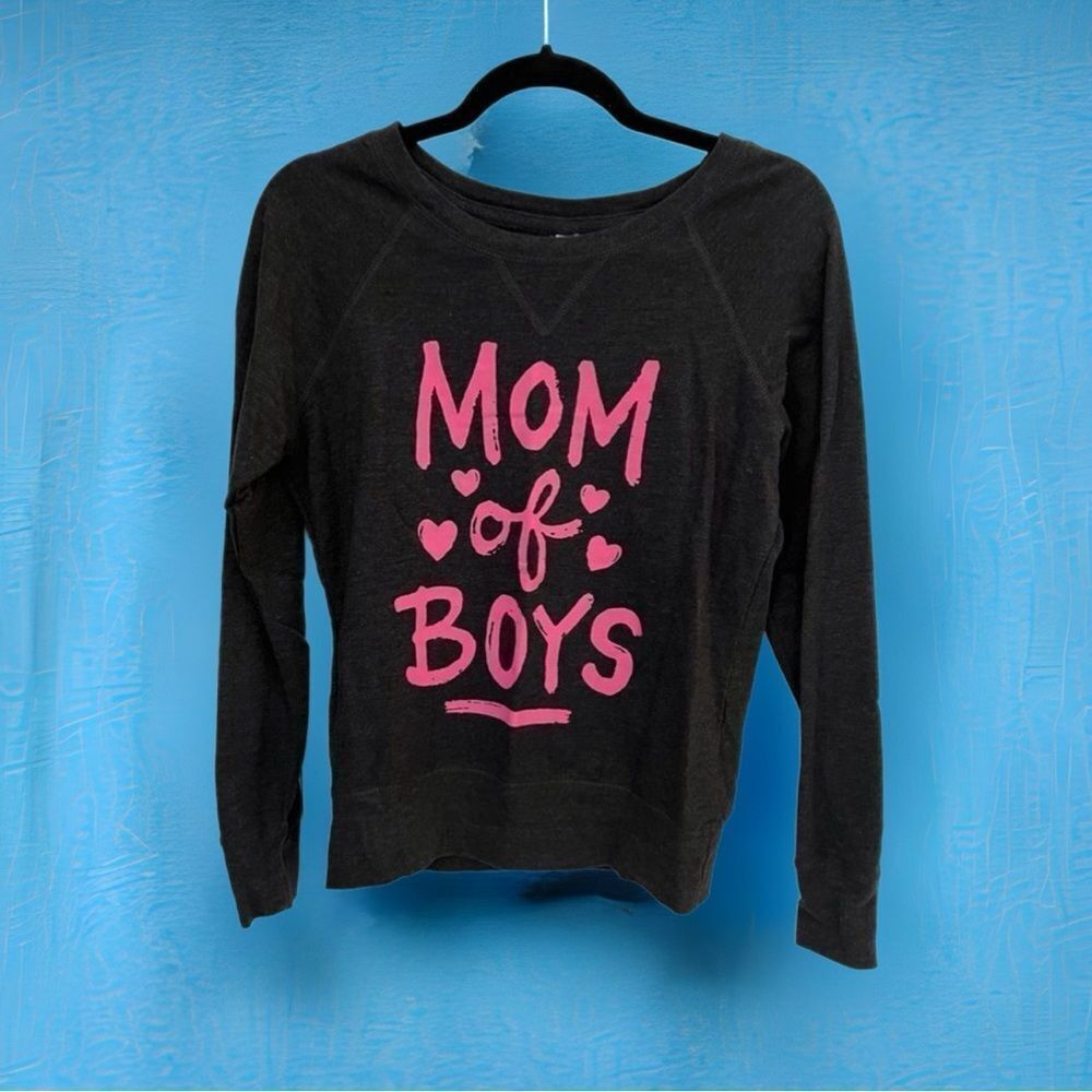 Sweatshirt with Mom of Boys! Small