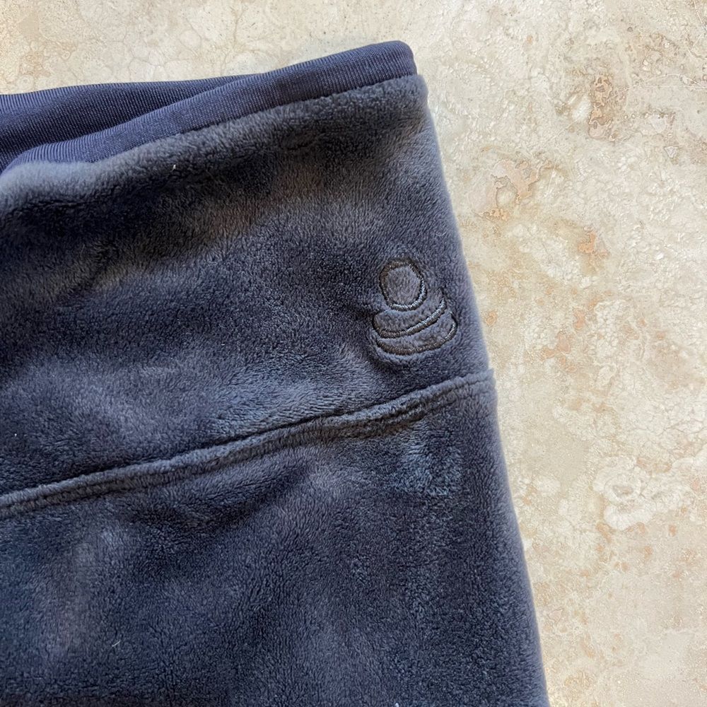 Grey Velour Pants XS