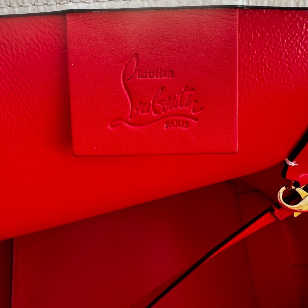 **RARE** AUTH CHRISTIAN LOUBOUTIN AMBRE LEOPARD TOTE BAG