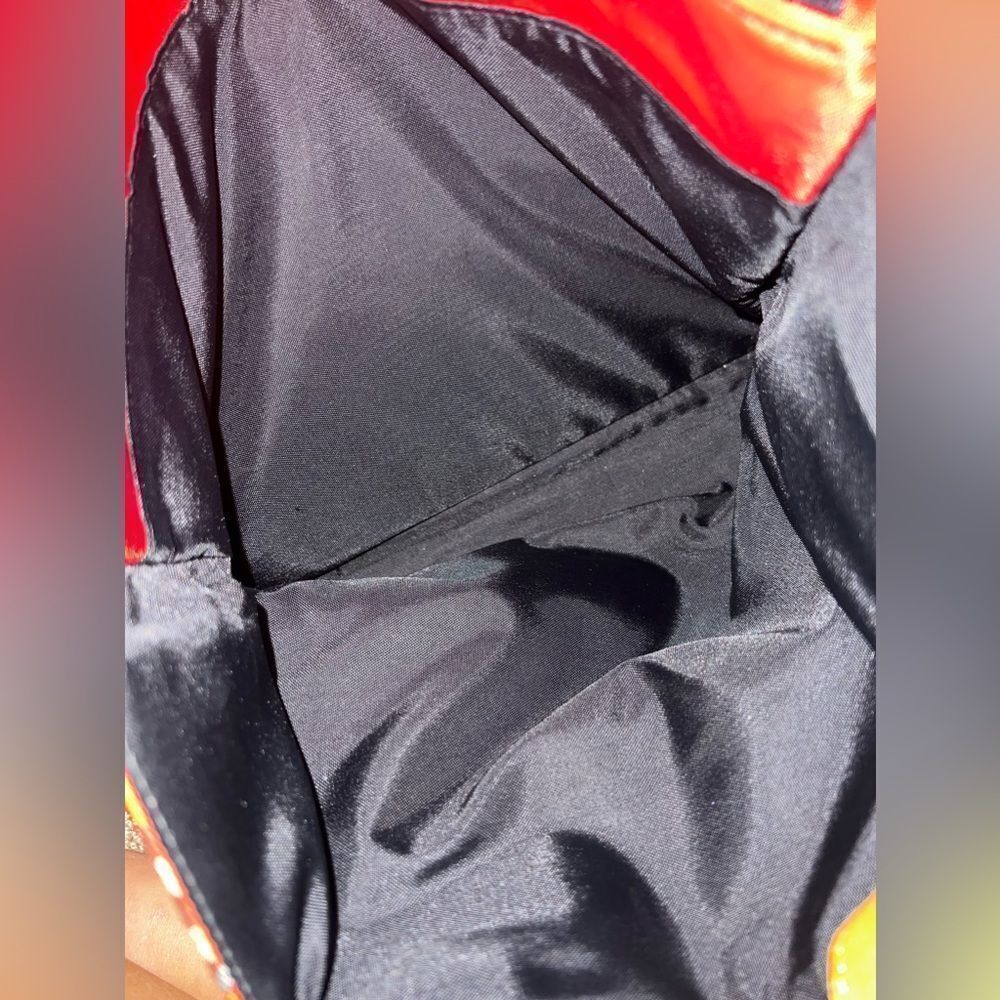 AUTH BURBERRY BAG IN RED!!!!