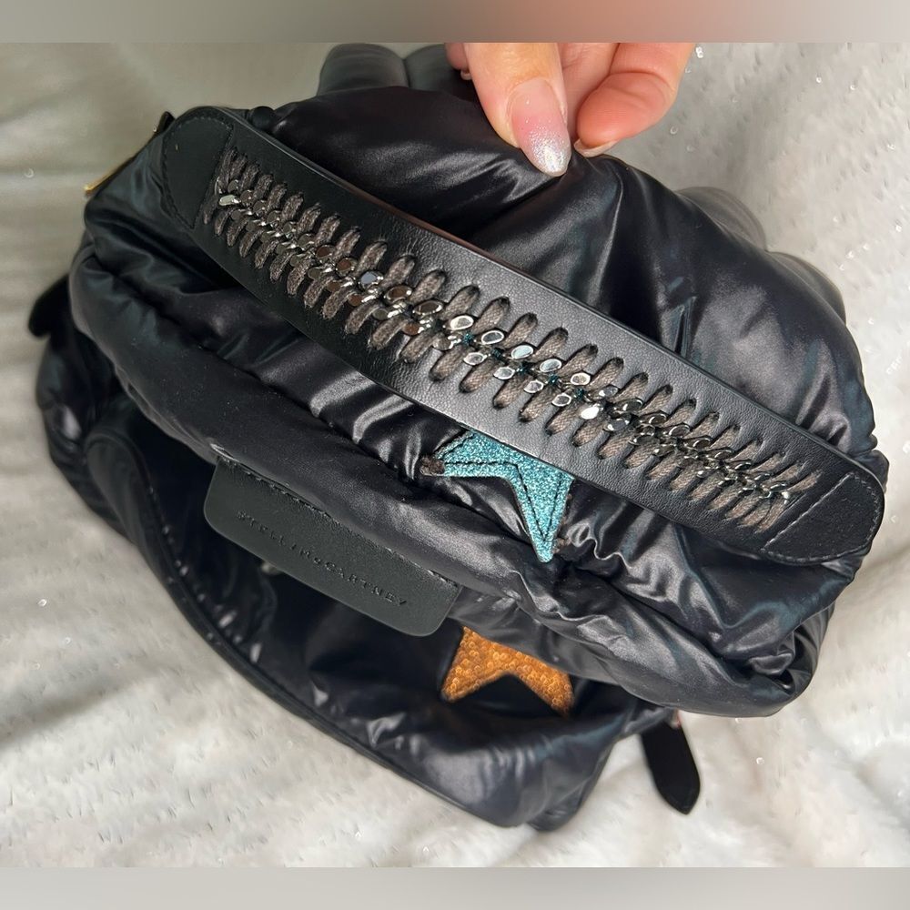 AUTH STELLA MCCARTNEY STAR BACKPACK