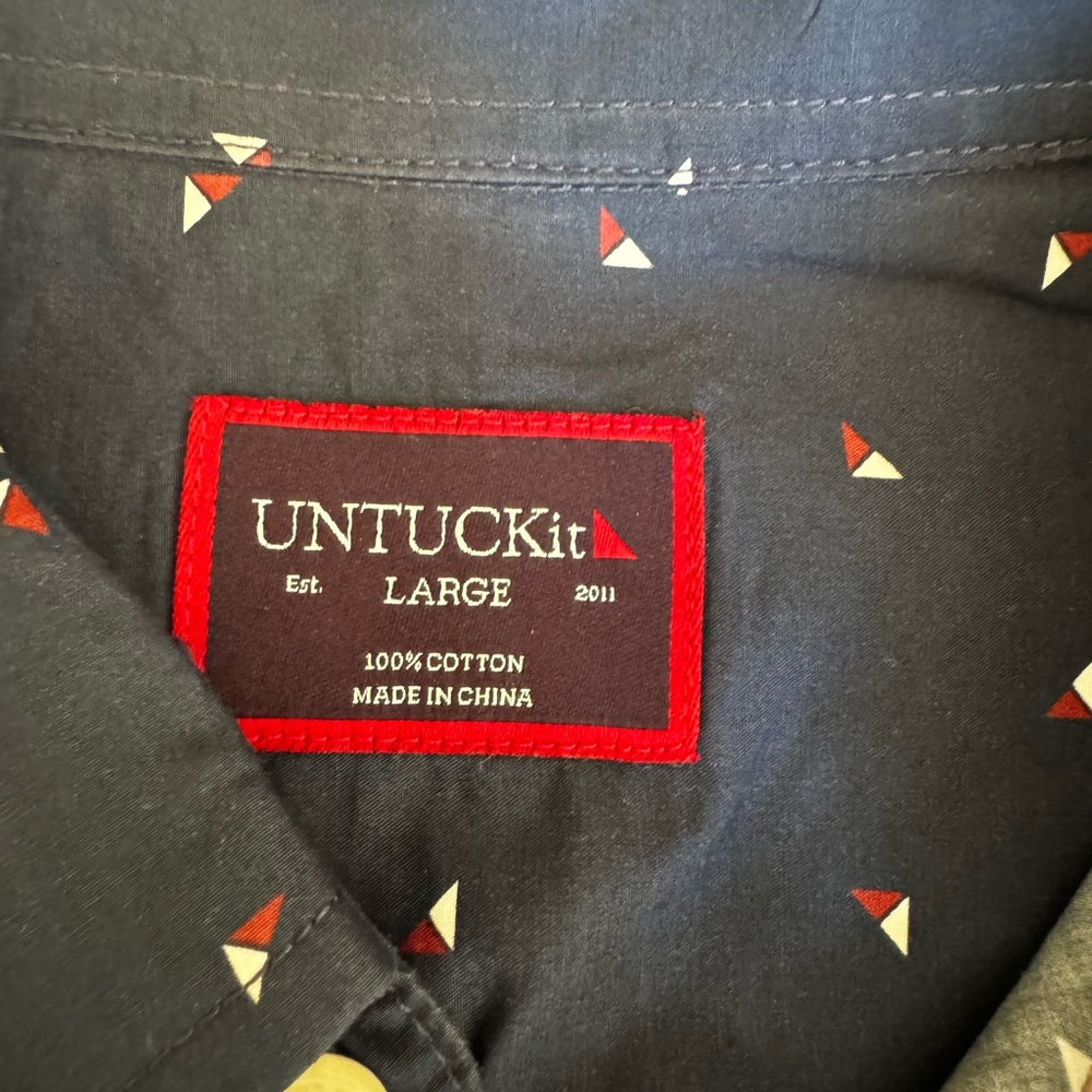 Navy Blue Men's Shirt