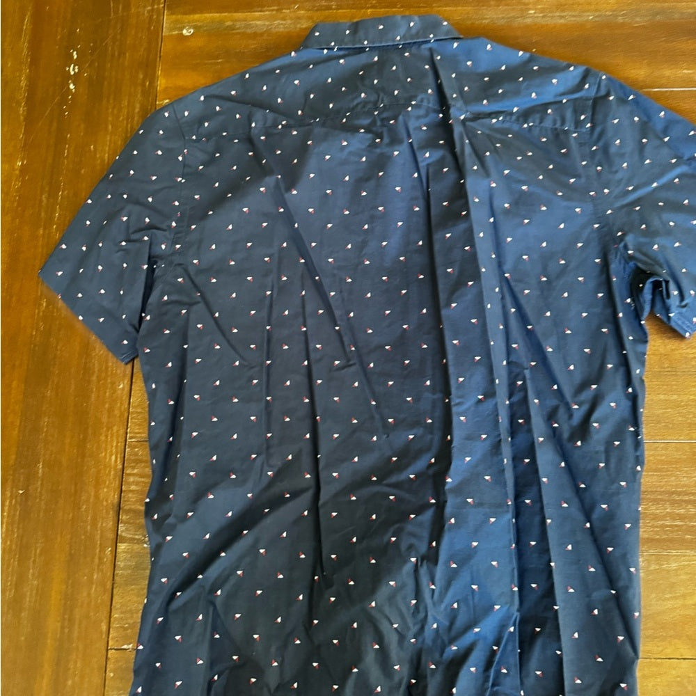 Navy Blue Men's Shirt