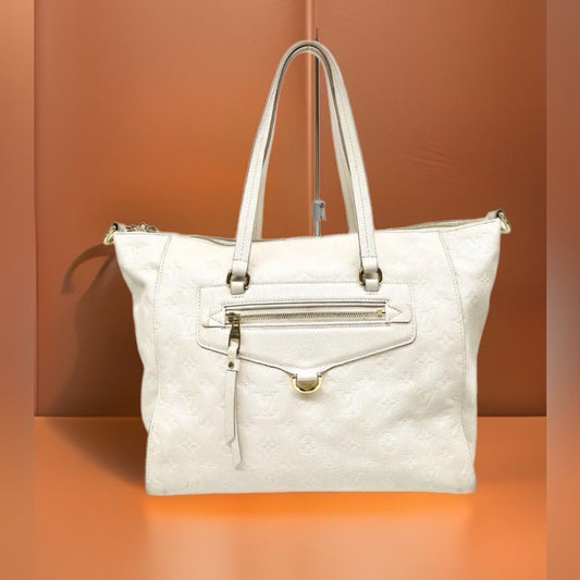 AUTH LOUIS VUITTON LUMINEUSE PM MONOGRAM EMPREINTE