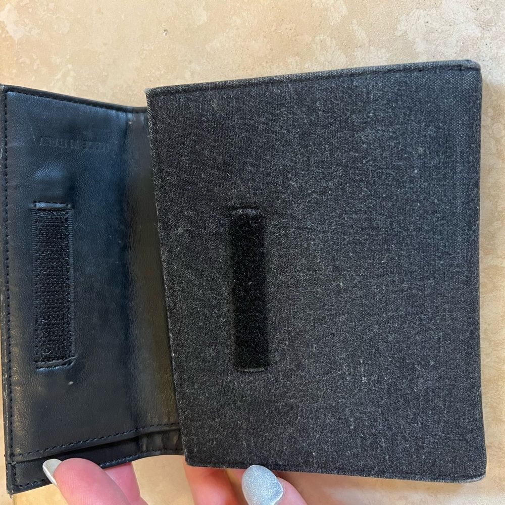 AUTH PRADA WALLET- bifold gray