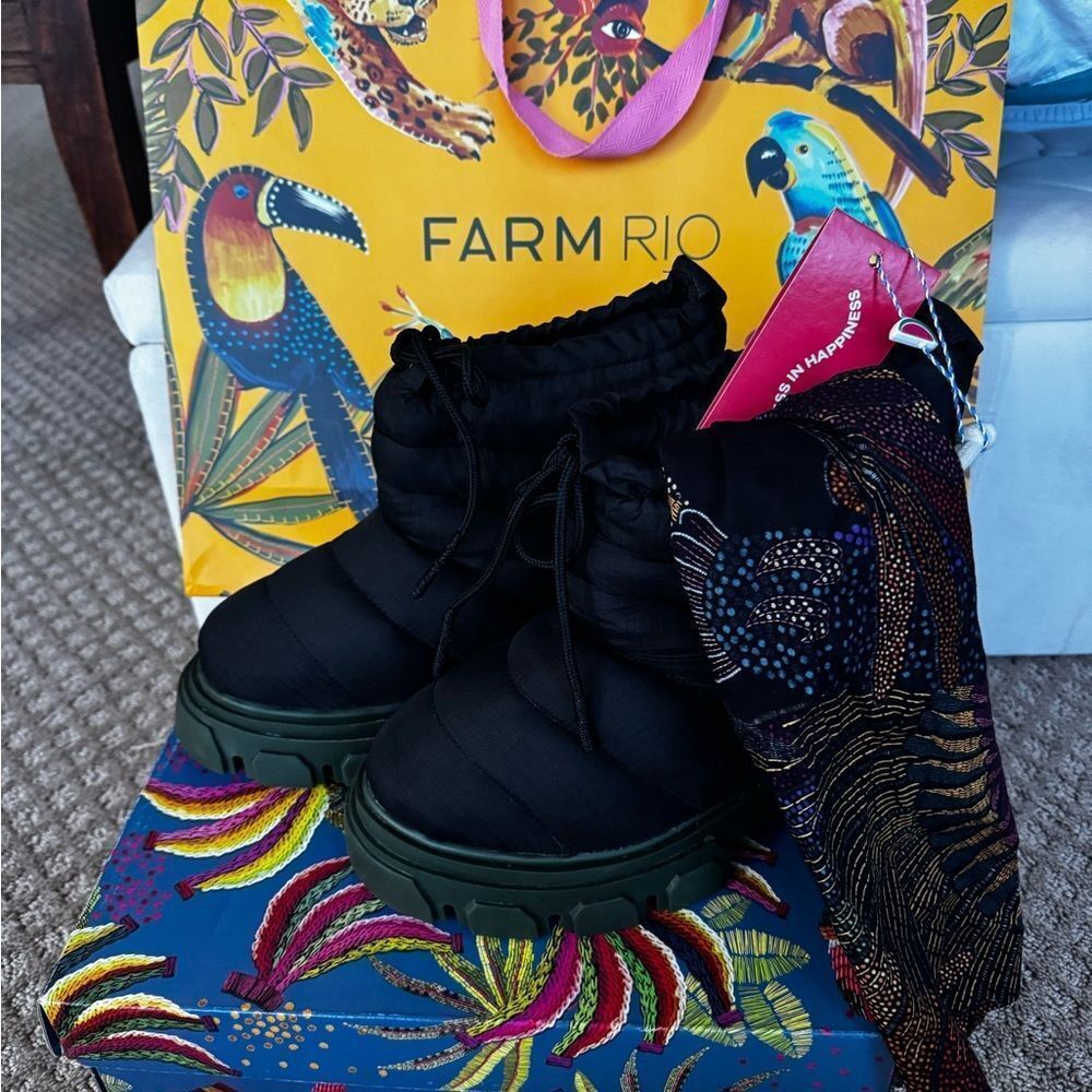Farm Rio Boots- Brand New!