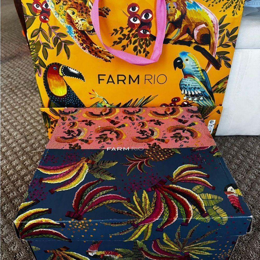 Farm Rio Boots- Brand New!