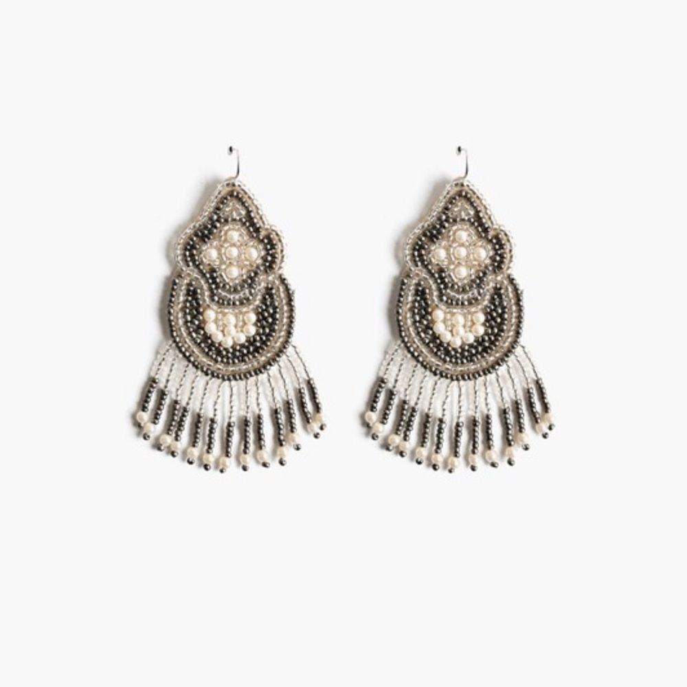 Smoked Pearl Earrings