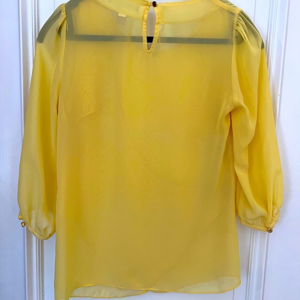 Banana Republic Blouse in Yellow!!!!