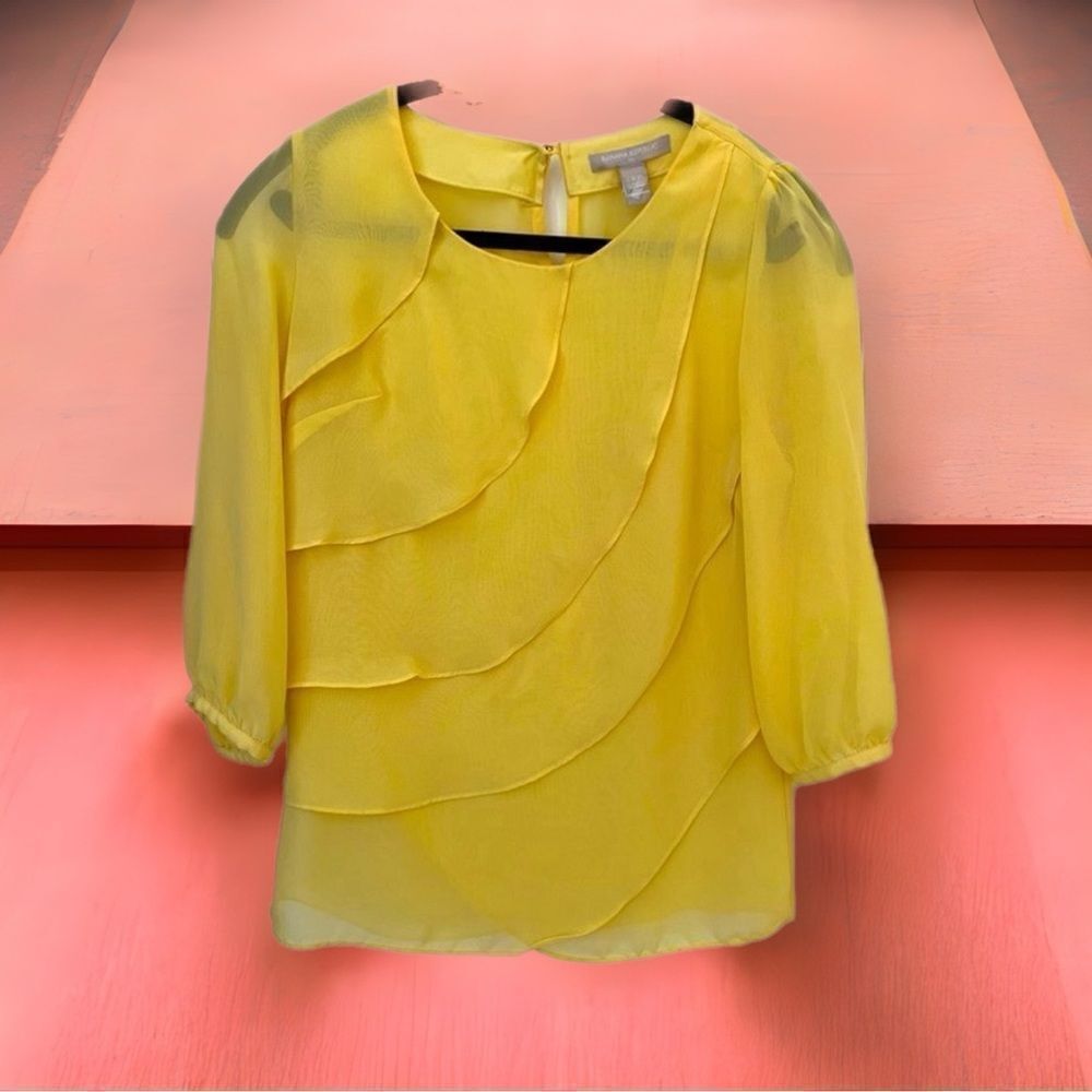 Banana Republic Blouse in Yellow!!!!