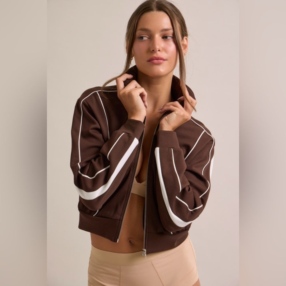 Pamela Pants & Sweatsuit Set- Brown