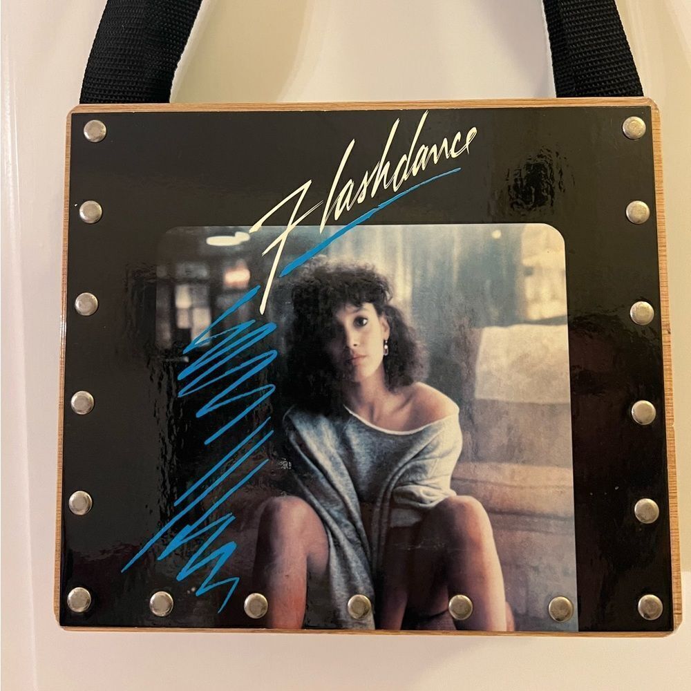 FLASH DANCE RECORD HANDBAG!!!