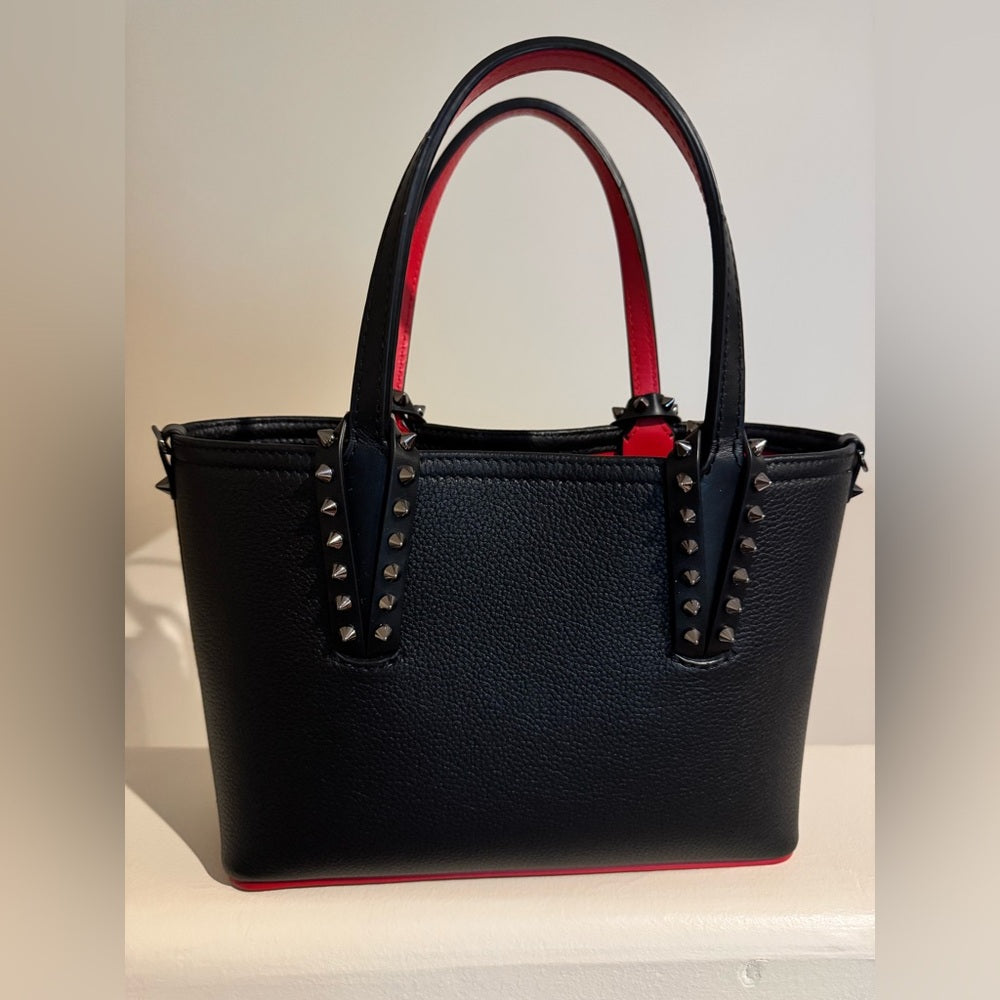 AUTH CHRISTIAN LOUBOUTIN MINI TOTE