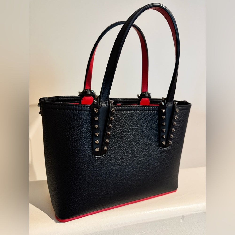 AUTH CHRISTIAN LOUBOUTIN MINI TOTE