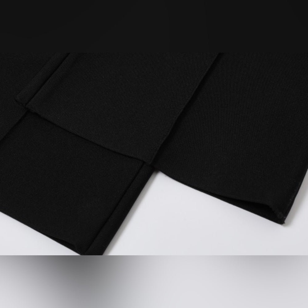 006. HUG ME Bandage Style Pants- Black
