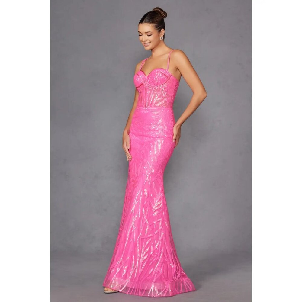 WOW Pink Formal Dress