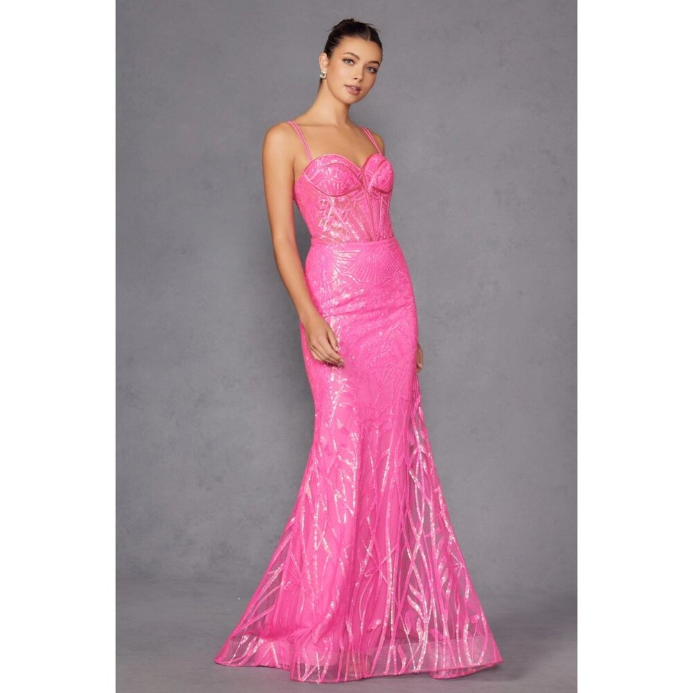 WOW Pink Formal Dress