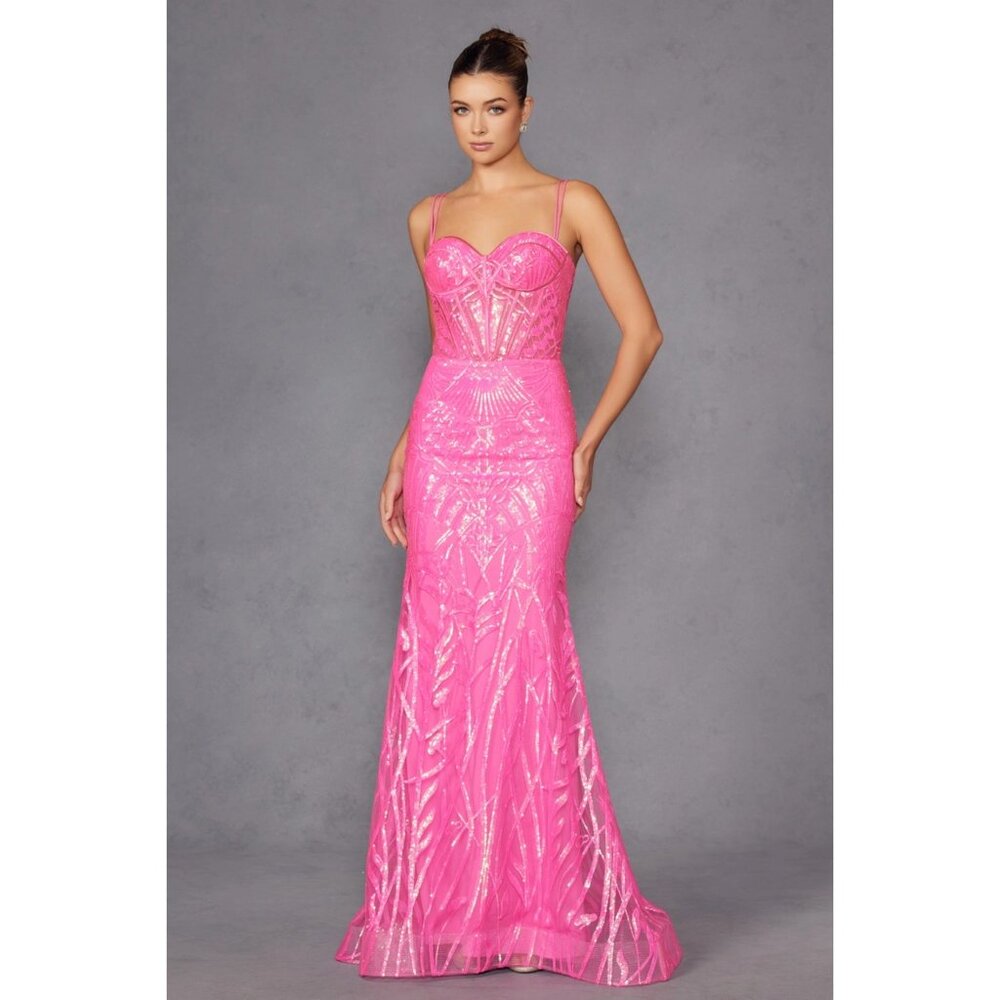 WOW Pink Formal Dress