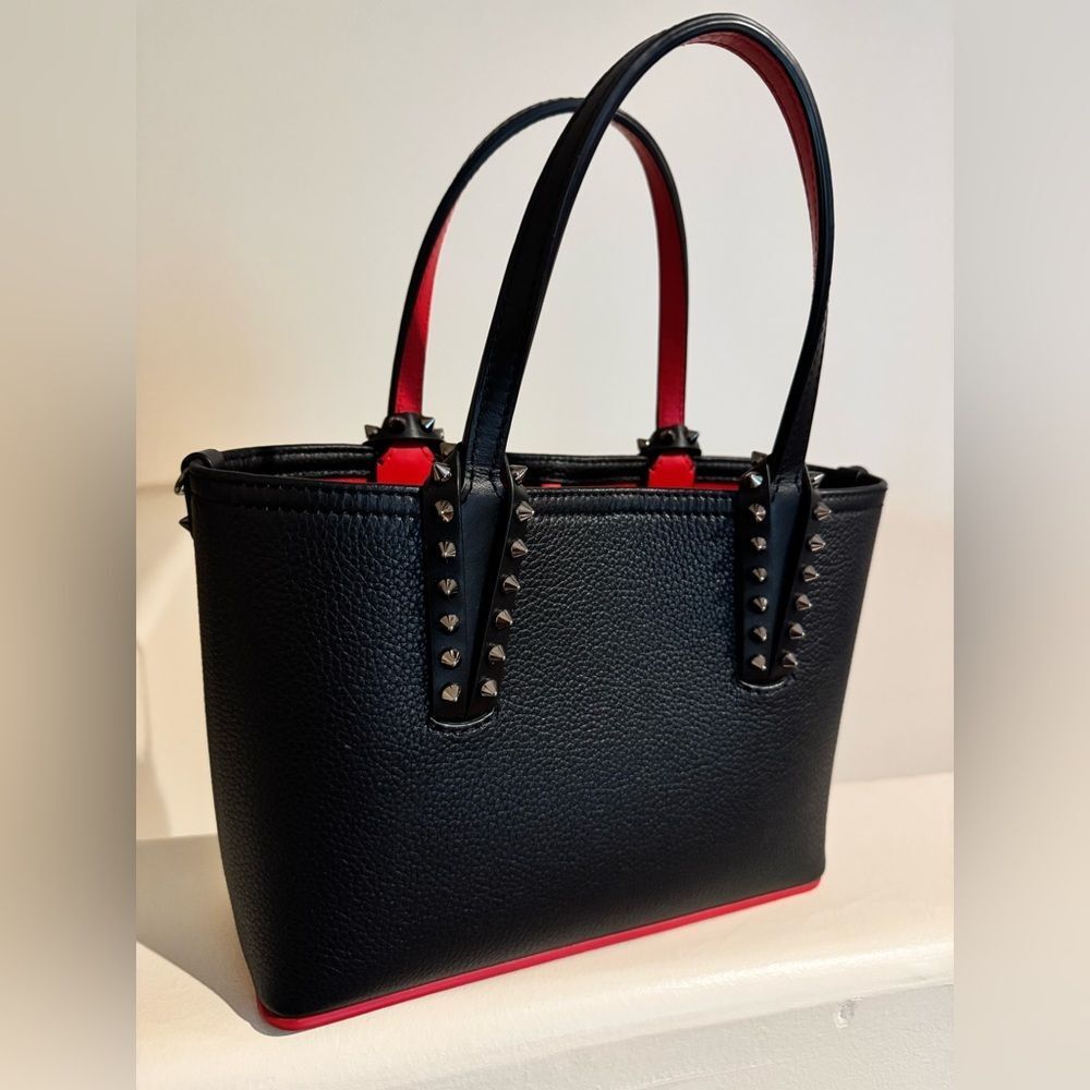 AUTH CHRISTIAN LOUBOUTIN MINI TOTE
