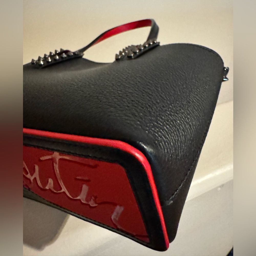 AUTH CHRISTIAN LOUBOUTIN MINI TOTE