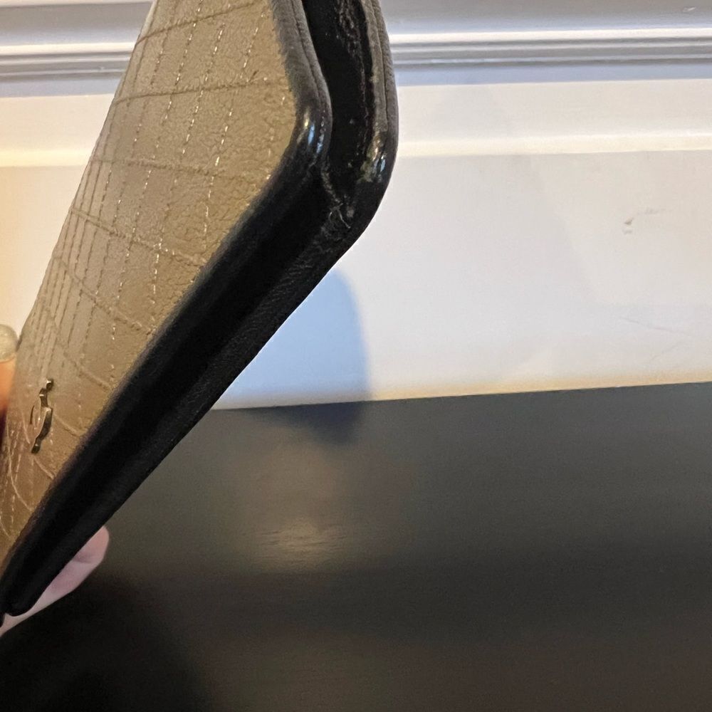 AUTHENTIC CHANEL WALLET- Gold/Bronze