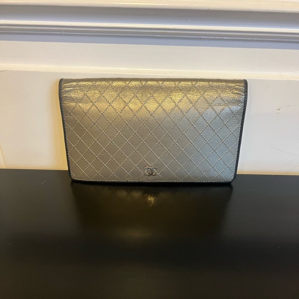 AUTHENTIC CHANEL WALLET- Gold/Bronze