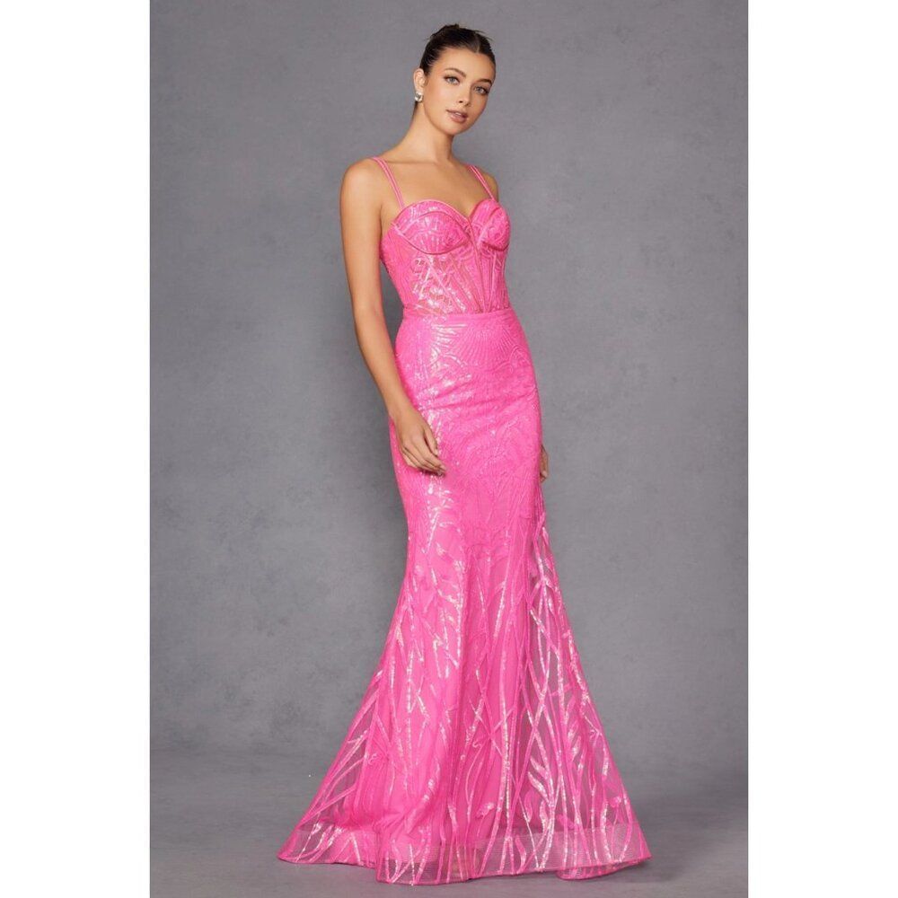 WOW Pink Formal Dress