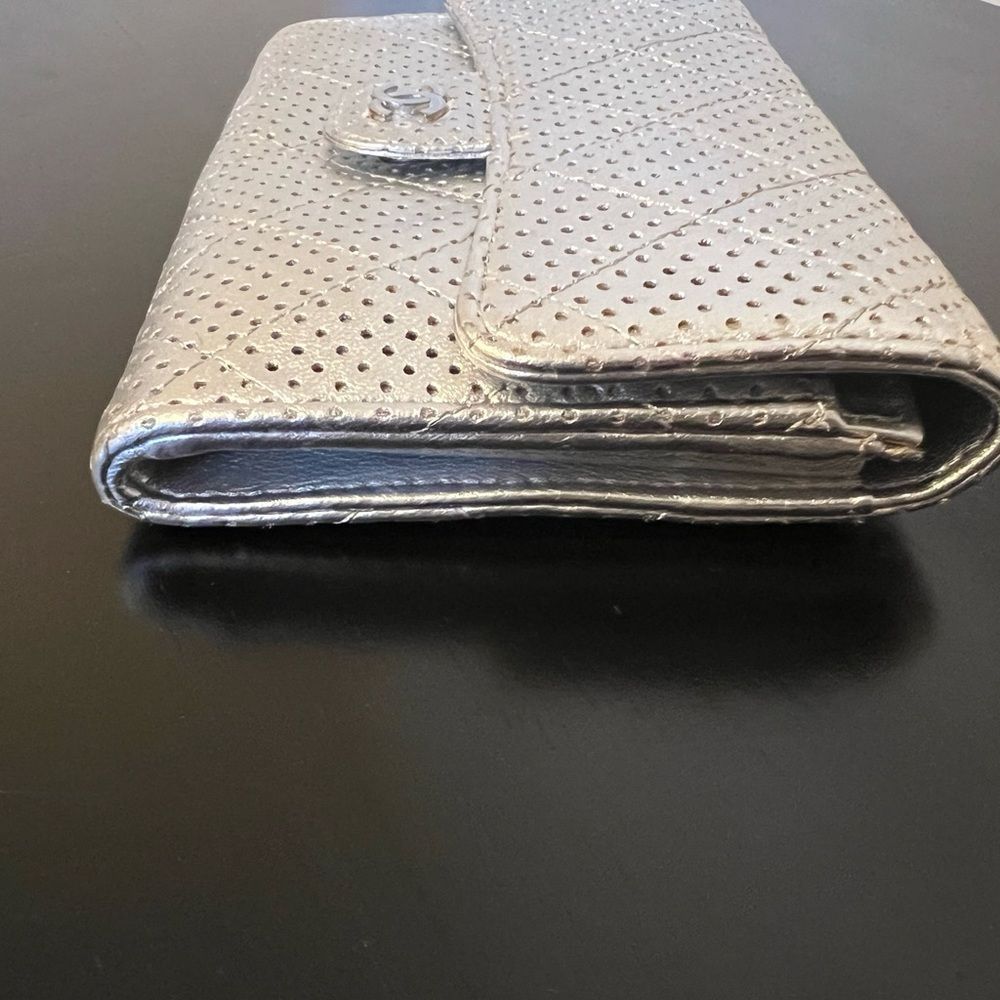 AUTHENTIC CHANEL WALLET- Silver