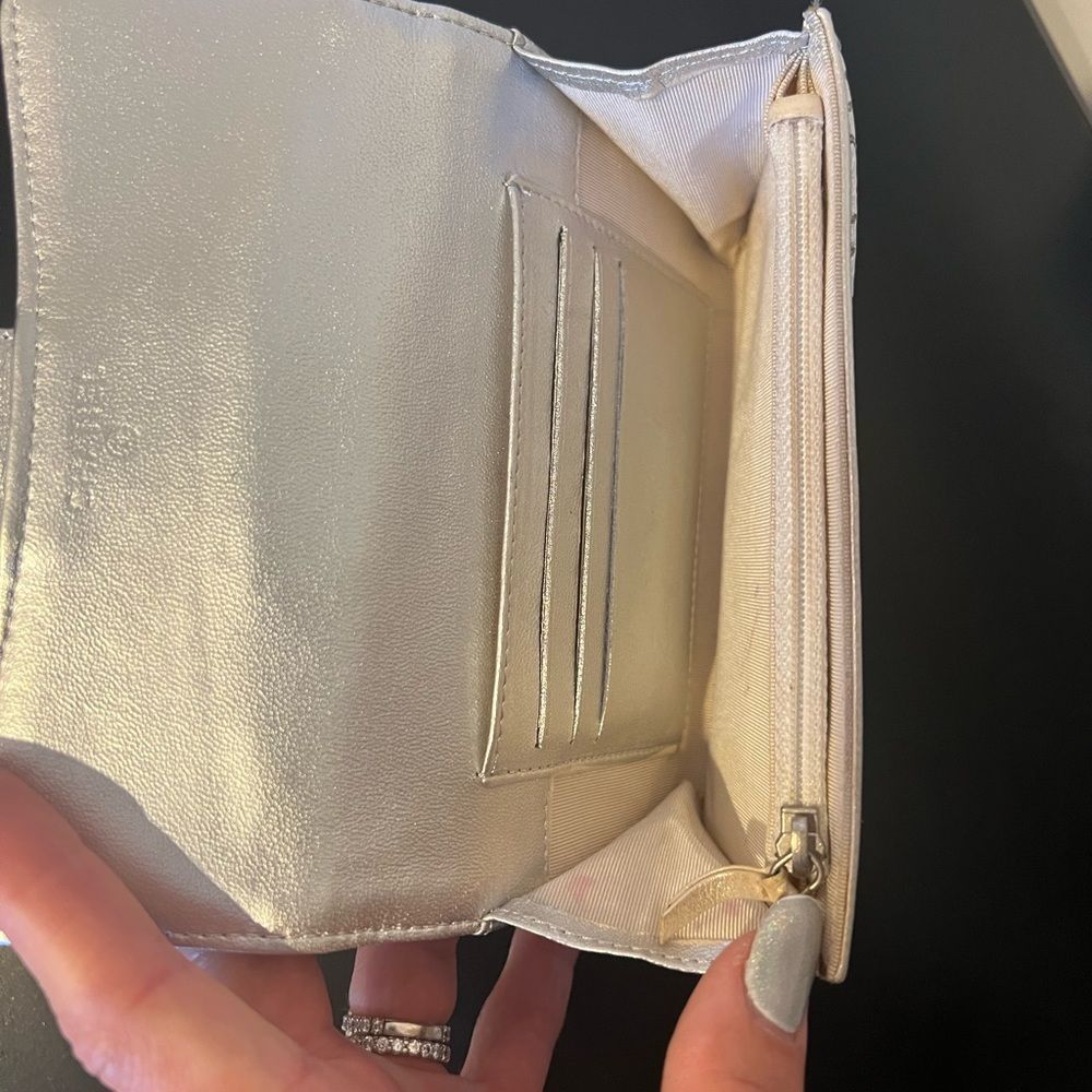 AUTHENTIC CHANEL WALLET- Silver