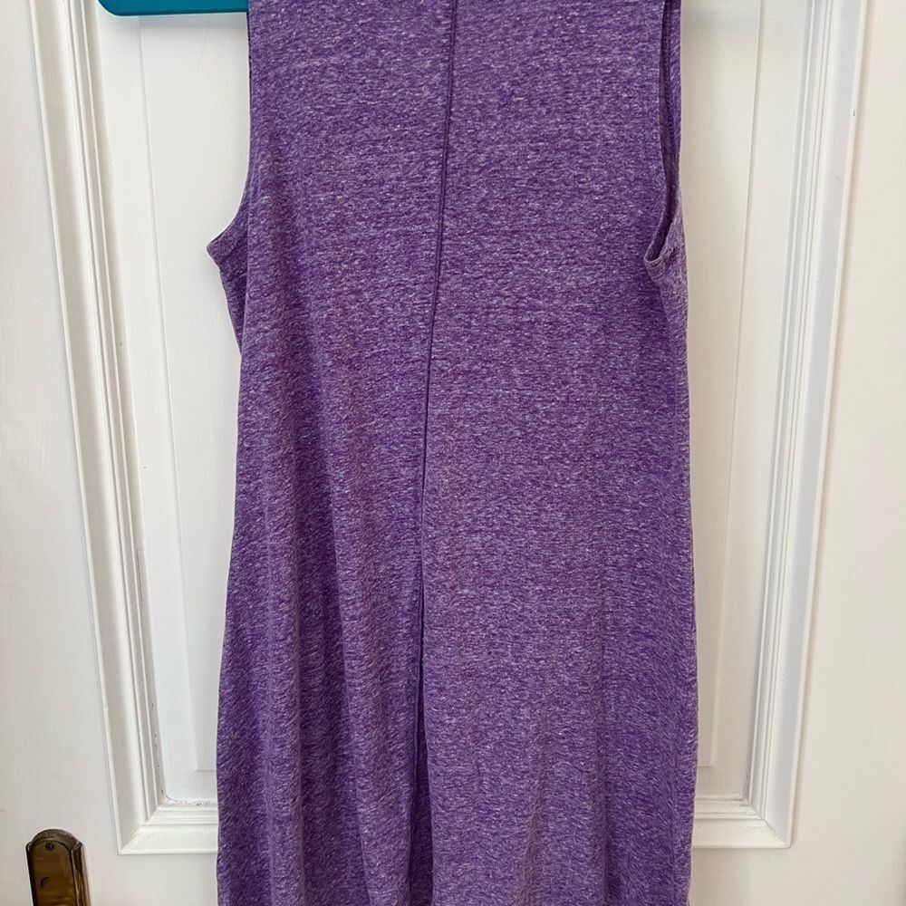 PURPLE LOGO DRESS