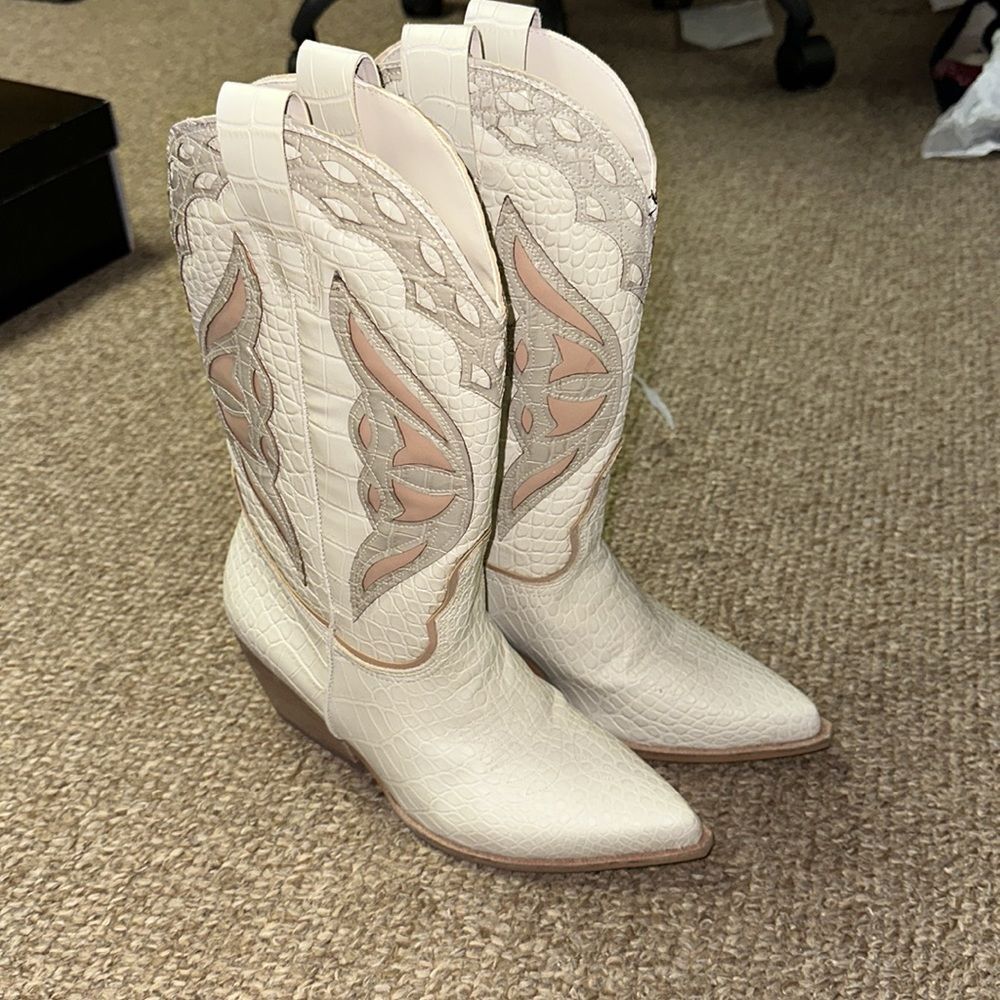 STEVE MADDEN Wynter Womens Western Boots