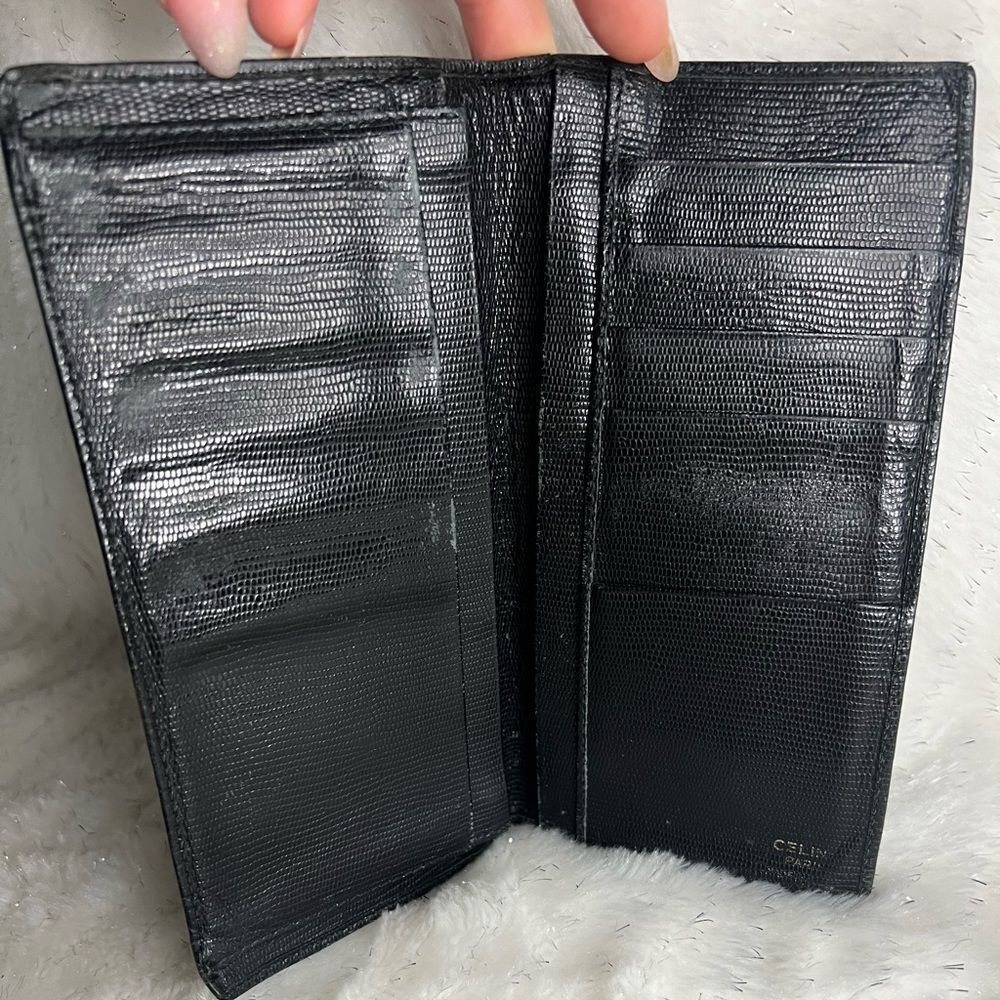 AUTH Celine Wallet- Black