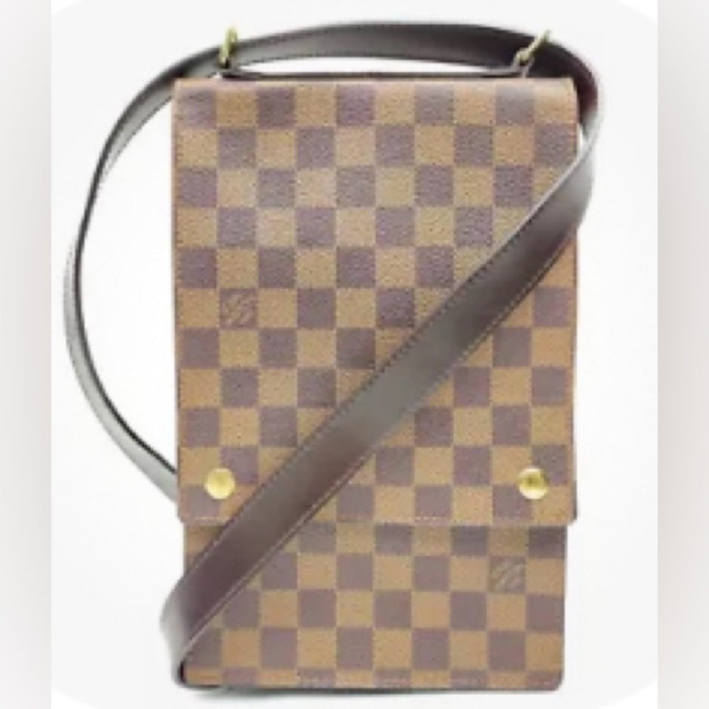 RARE!! AUTH LOUIS VUITTON HARD CASE CROSSBODY